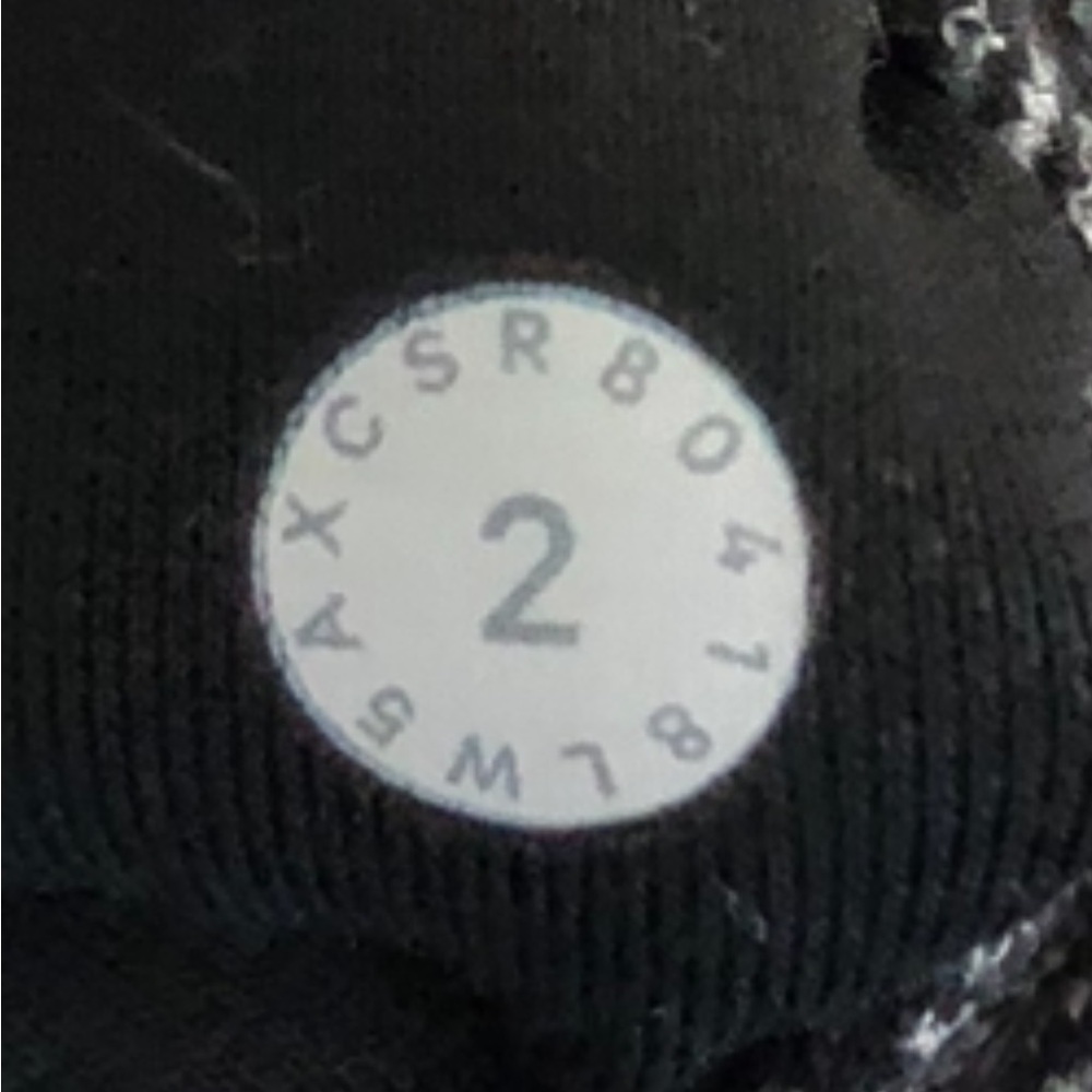 Lululemon Wunder Under HR Tight *28" Luon Variegated Knit Black Heathered Blk - Picture 11 of 11
